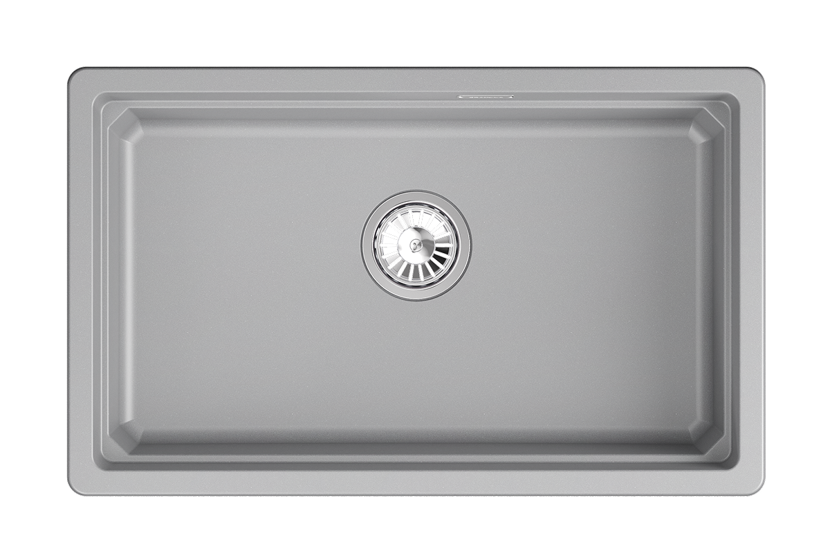 Кухонная мойка GRANULA кварц (7303iU, АЛЮМИНИУМ) - фото 2