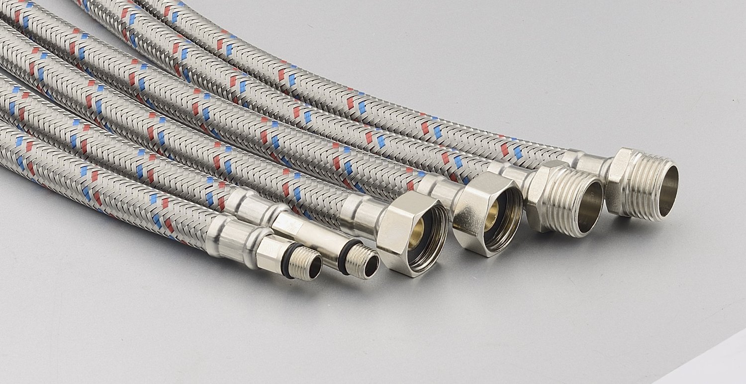 Подводка гибкая ProfEco для воды 60 см гайка-штуцер 1/2-1/2 (PE-FM60) - фото 2