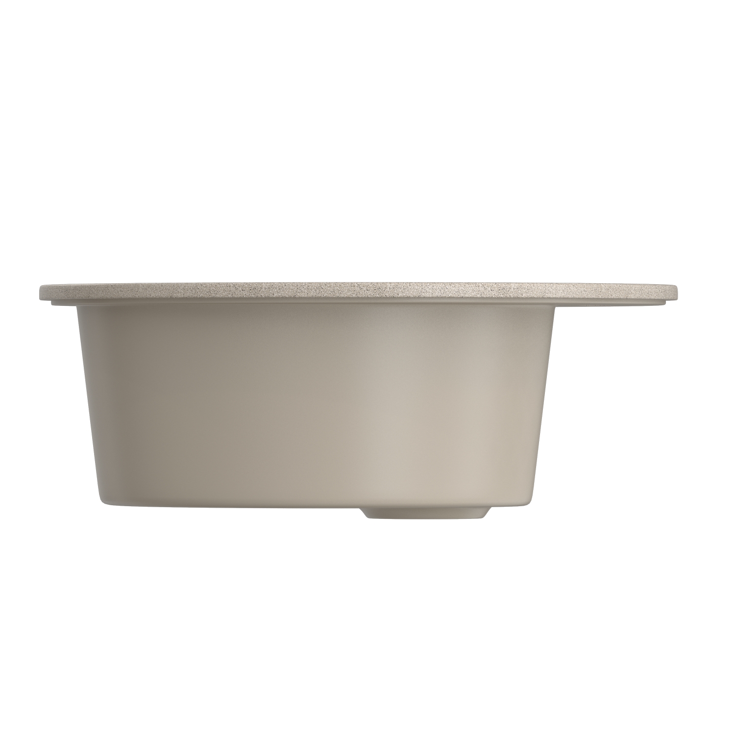 Мойкa MIXLINE ML-GMS02 СТАНДАРТ круглая, песочный (302), 505мм (глуб. чаши 165) (551090) Мойкa MIXLINE ML-GMS02 СТАНДАРТ круглая, песочный (302), 505мм (глуб. чаши 165) (551090) - фото 2