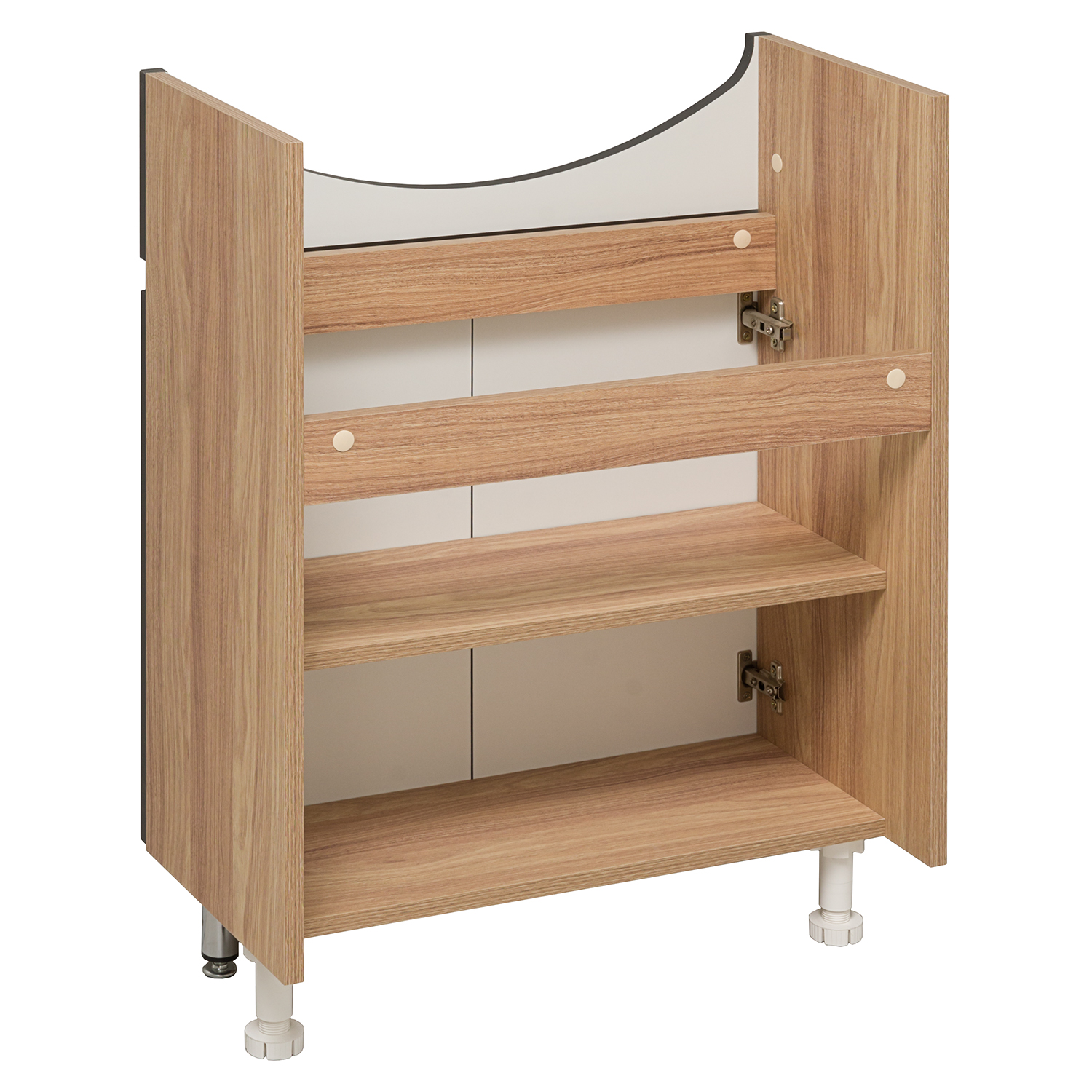 Тумба Runo Лада 60 графит под умывальник 00000000154 (Уют 60) (00-00001165) - фото 4