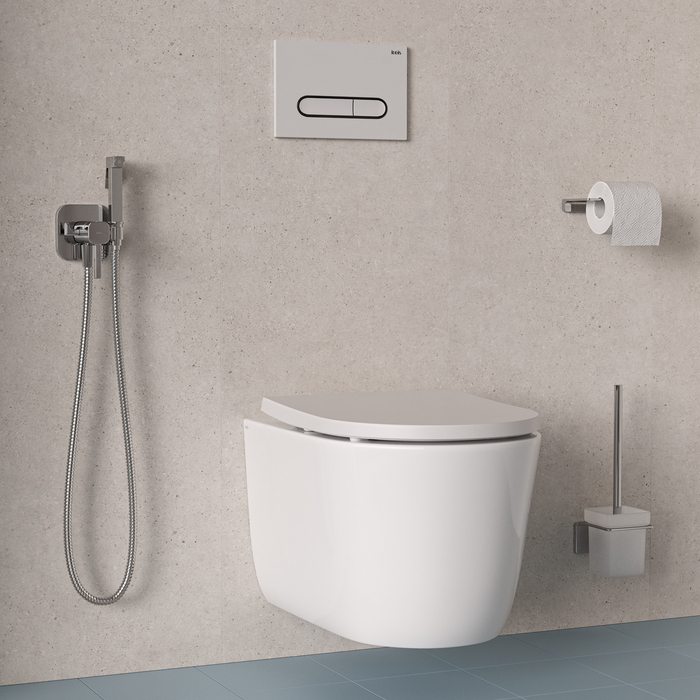 Встраиваемый смеситель с гигиеническим душем IDDIS Axes хром глянцевый (006SBS0i08) - фото 3