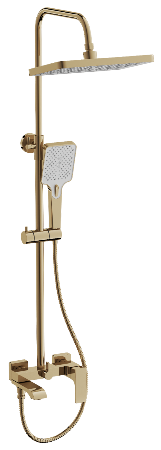 Душевая система BELZ золотой (B24507-5) - фото 1