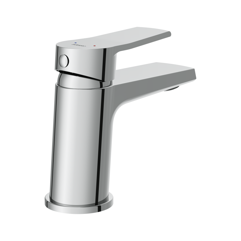 Смеситель для раковины CERSANIT CITY однорычажный хром (68402) - фото 6