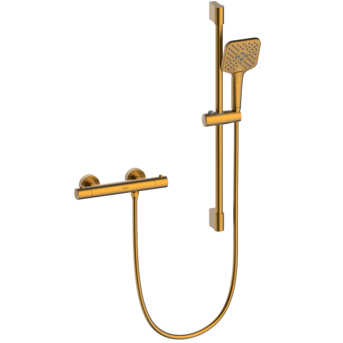 Смеситель Lemark Valday для душа, термостатический (LMF-8144B-BRG) - фото 1