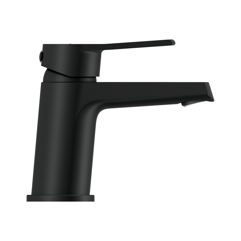 Смеситель для раковины CERSANIT CITY однорычажный черный (68396) - фото 2