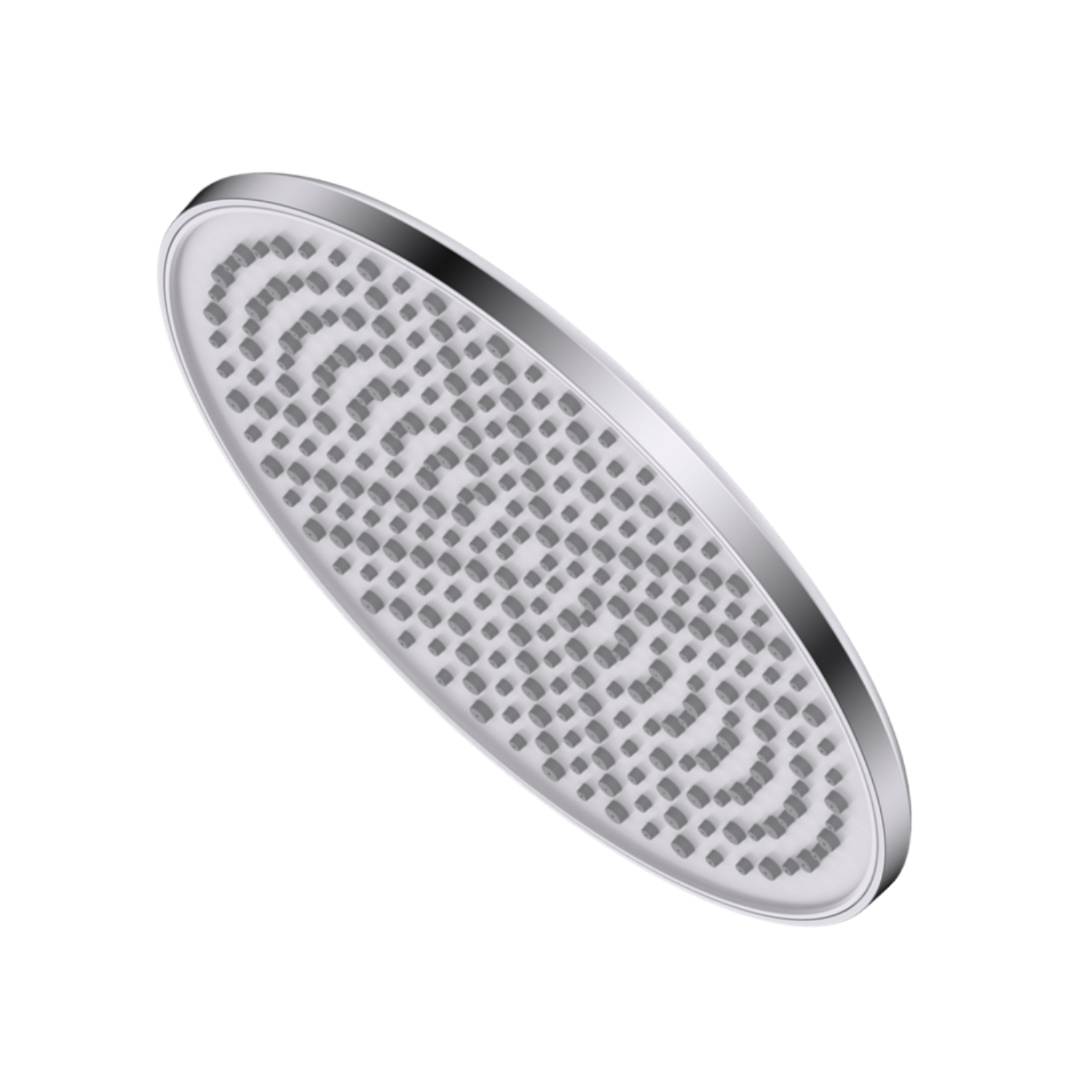 Лейка душевая верхняя Raglo тропический душ ∅250мм пластик/силикон, хром (R451.50)