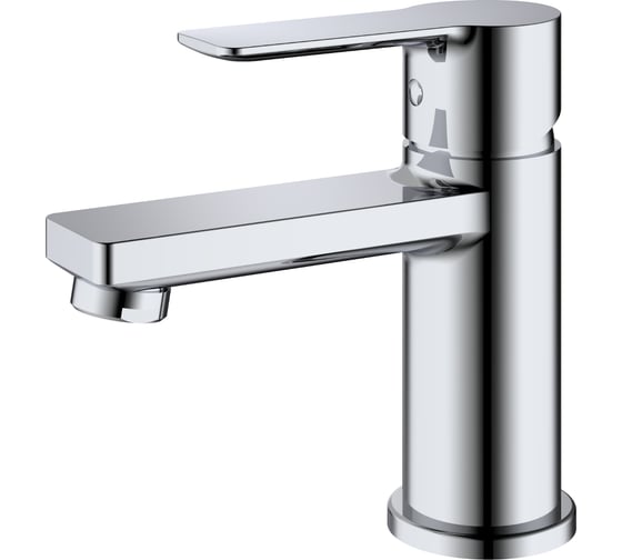 Смеситель Splenka для раковины  монолитный, хром (S06.10)