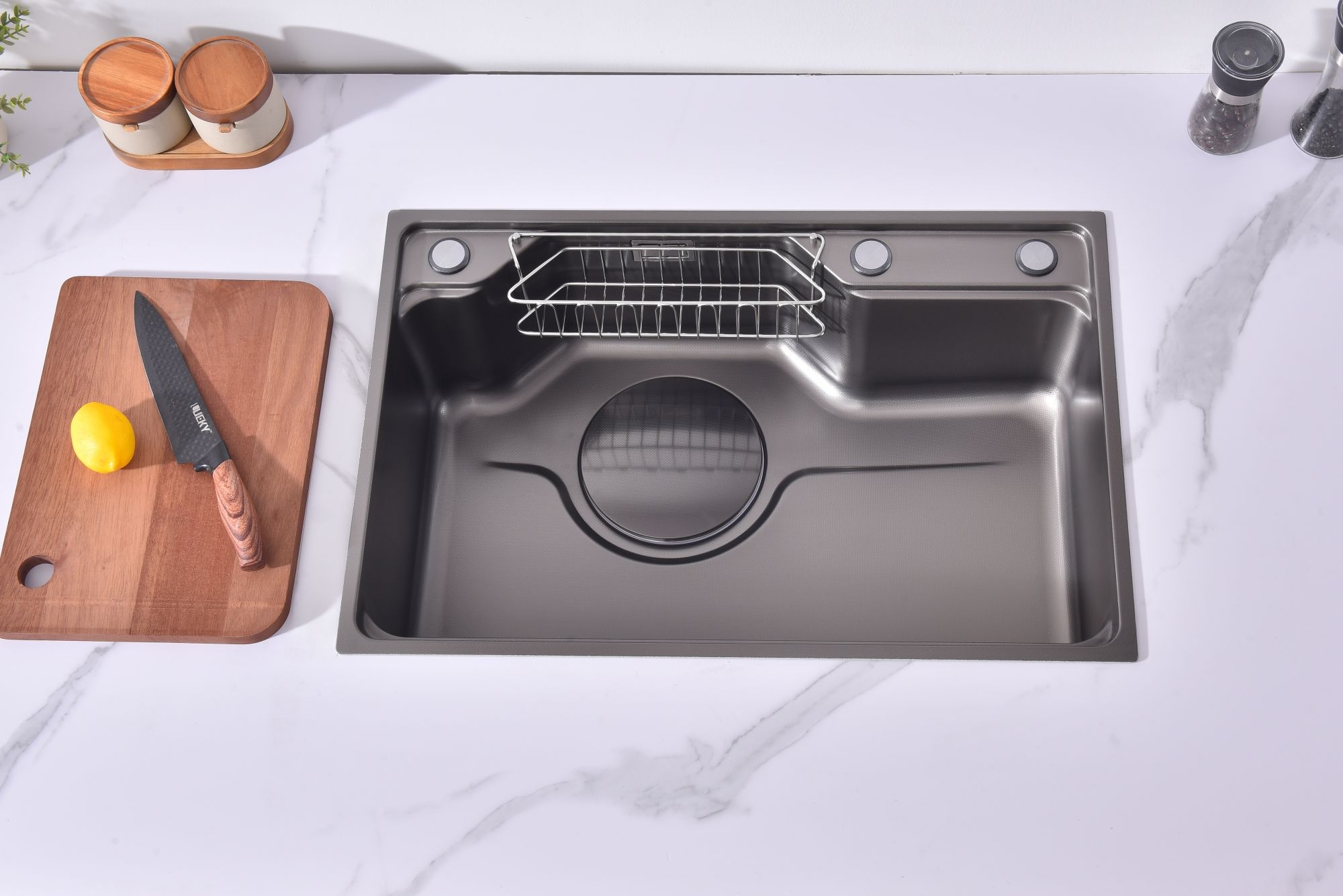 Мойка для кухни Fmark (FSC6845Q) - фото 7