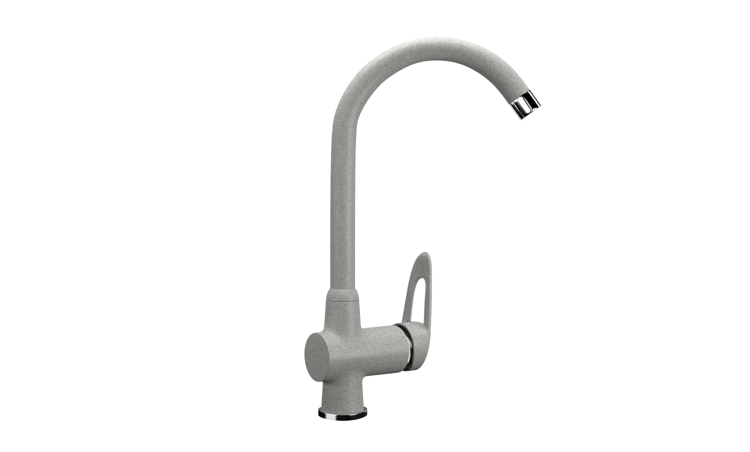 Смеситель для кухни ULGRAN Classic серый (U-006-310) - фото 1