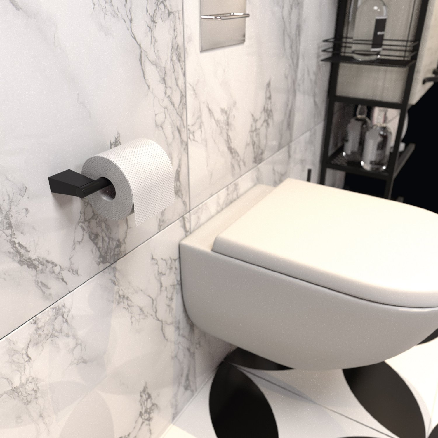 Бумагодержатель без крышки Fixsen Trend, FX-97810В - фото 2