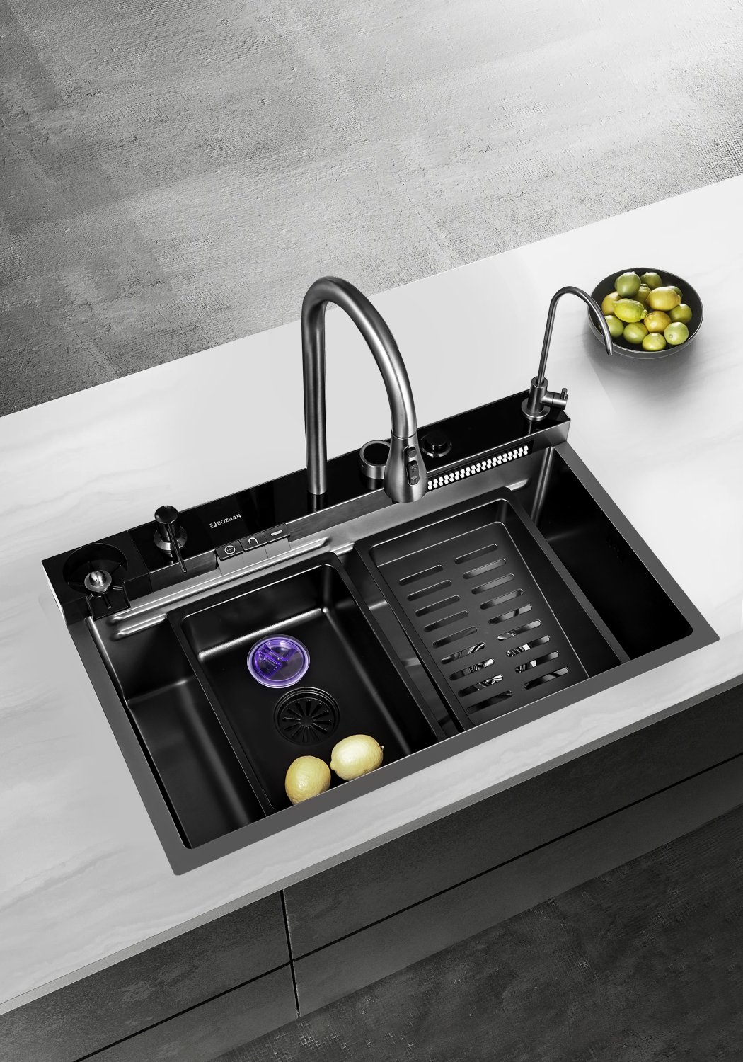 Мойка многофункциональная ПРОФСАН (PSM-9952GR) - фото 1