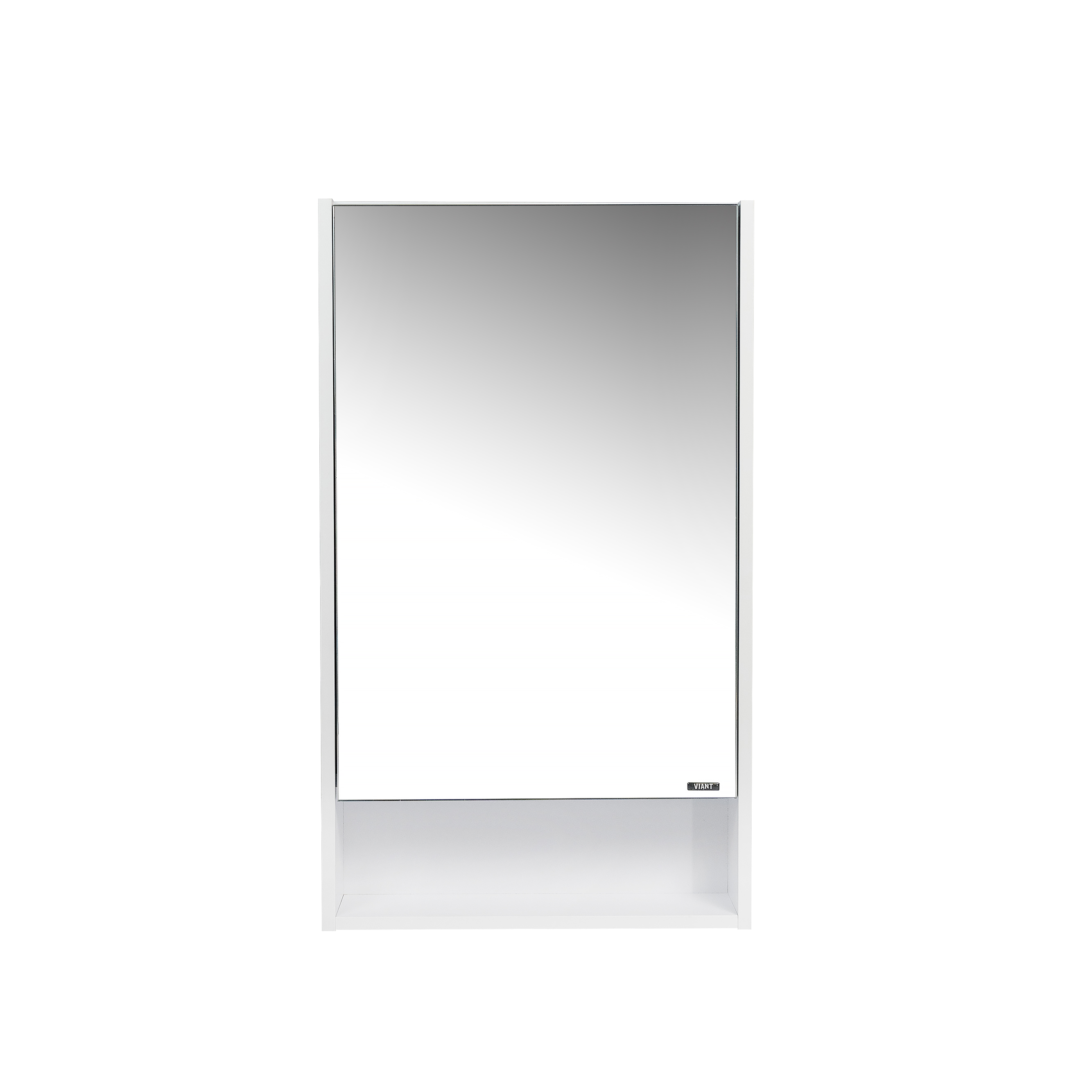 Зеркальный Шкаф VIANT  "Мальта" 50 правый/левый без света белый  134х500х850 (VMAL50BEL-ZSH) - фото 2