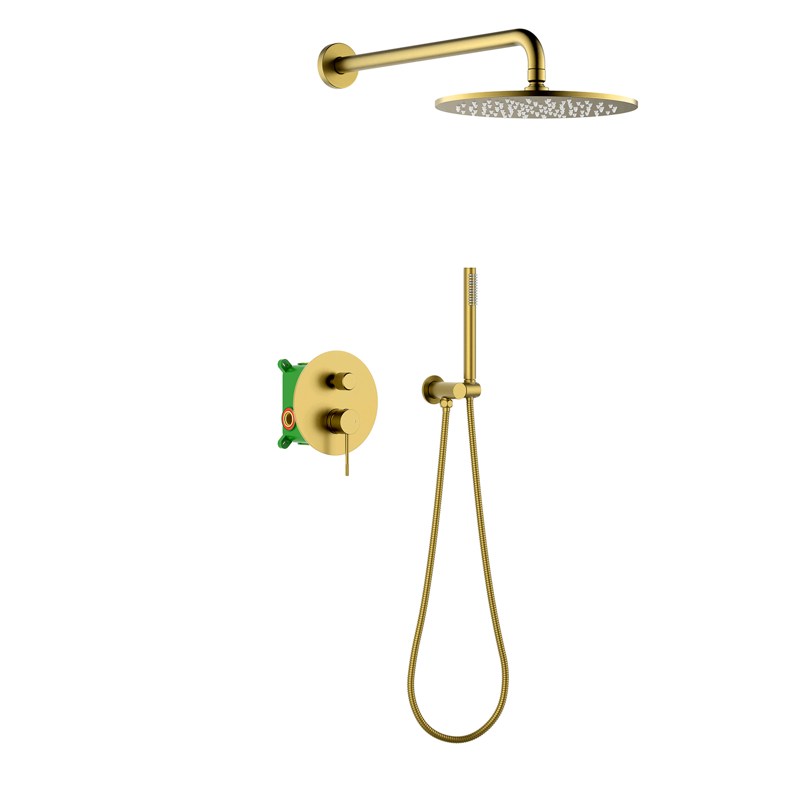 Душевая система встроенная Timo Saona золото шлифованное (SX-2369/20SM) - фото 1