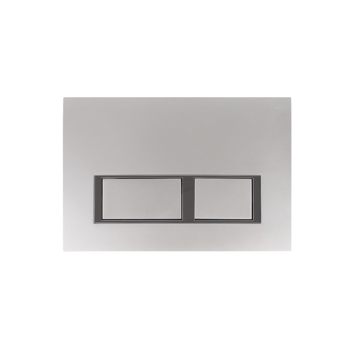 Клавиша смыва IDDIS Unifix универсальная, матовый хром 009 (UNIS9MCi77) - фото 1