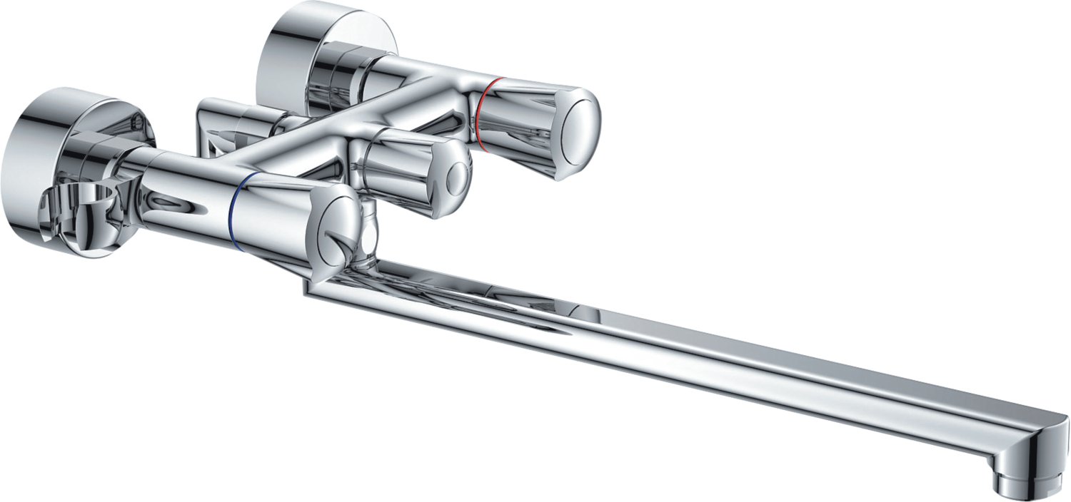 Смеситель для ванны Cron хром (CN20866) - фото 1