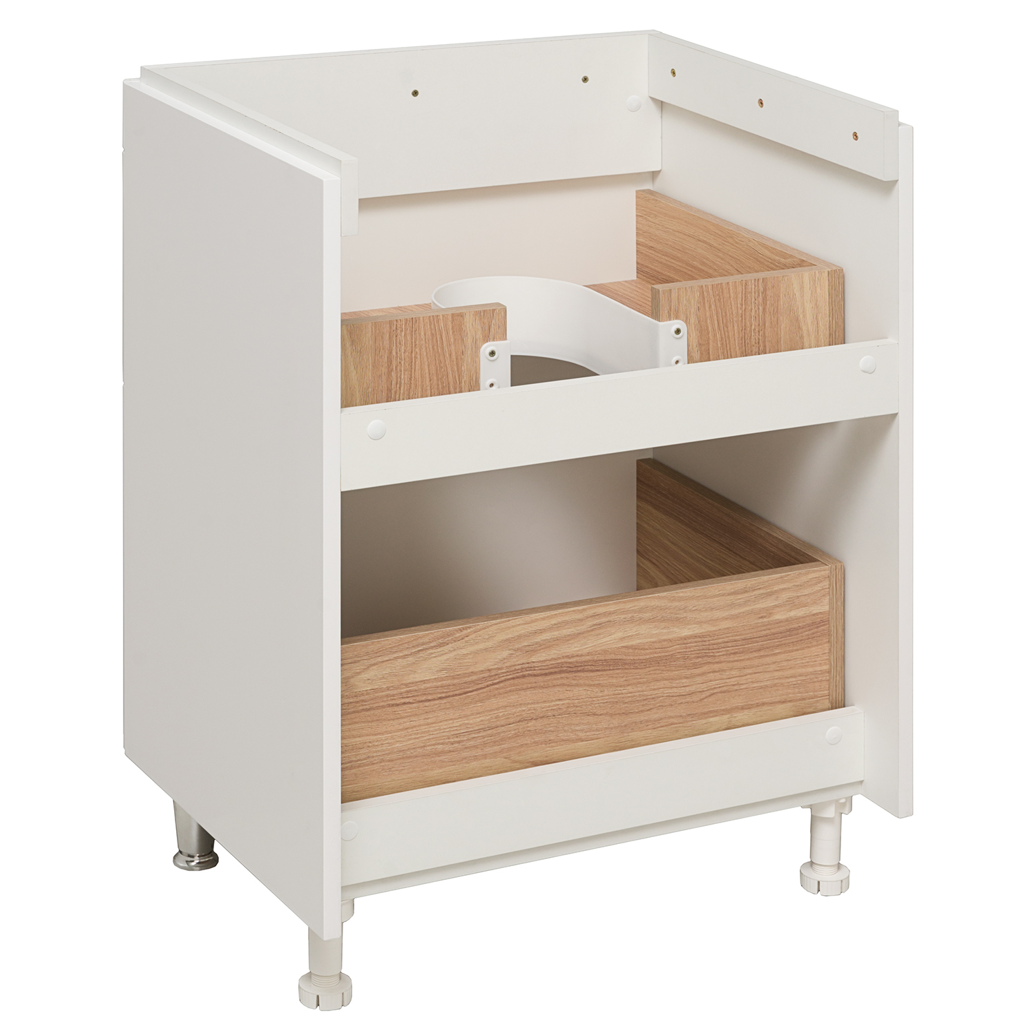 Тумба Runo Афина 60 под умывальник 00-00001147 (Moduo 60) (00-00001169) - фото 2