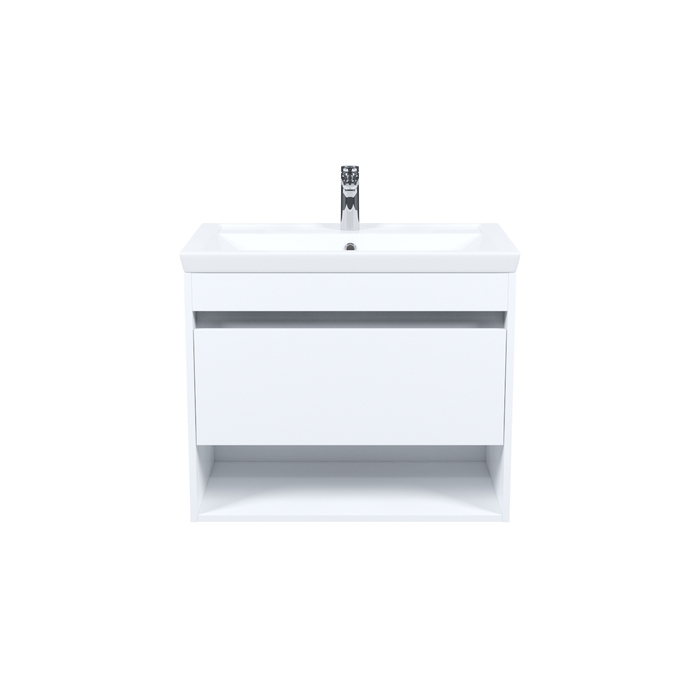Тумба с умывальником IDDIS Zodiac X подвесная, с нишей, 70 см, белый, подходит умыв. 4077000i28 (ZDX70WNi95K) - фото 2