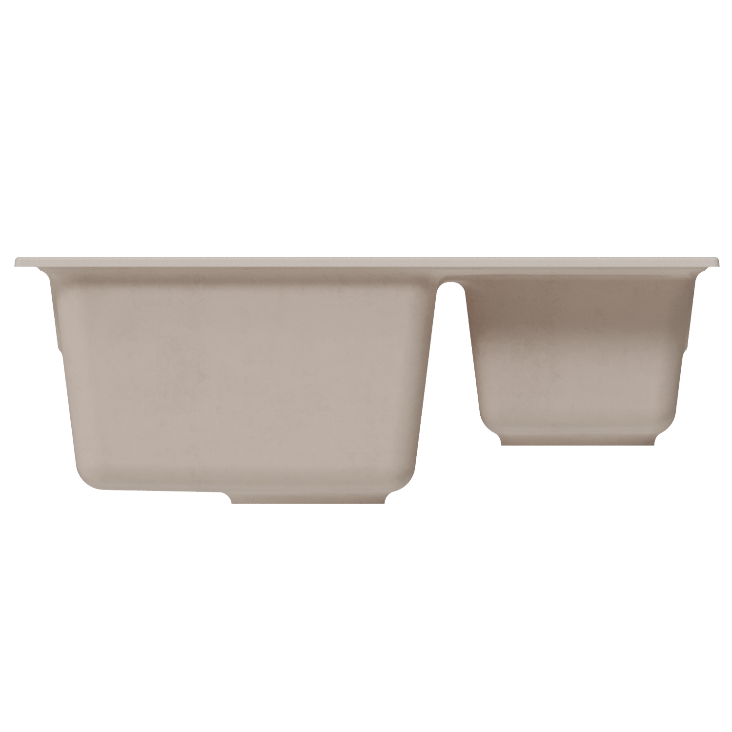 Мойка MIXLINE ML-GM21 двухчашевая  белая (331) 600*500*190мм NEW (552016) - фото 3