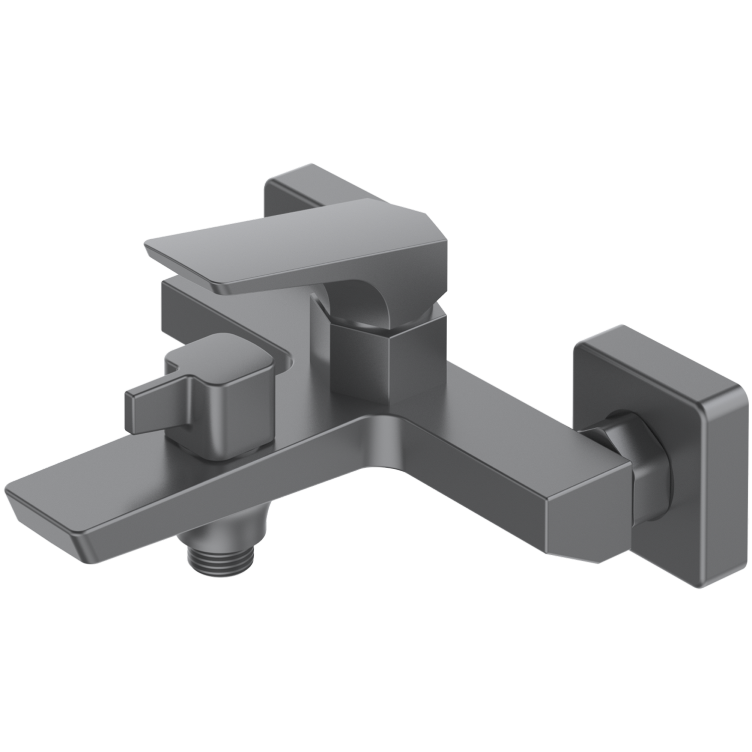 Смеситель для ванны HAIBA оружейная сталь (HB60726-3) - фото 1