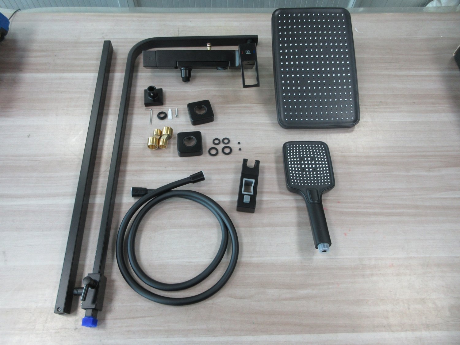 Душевая система со смесителем DQ Dortmund черный (DA1713705) - фото 4