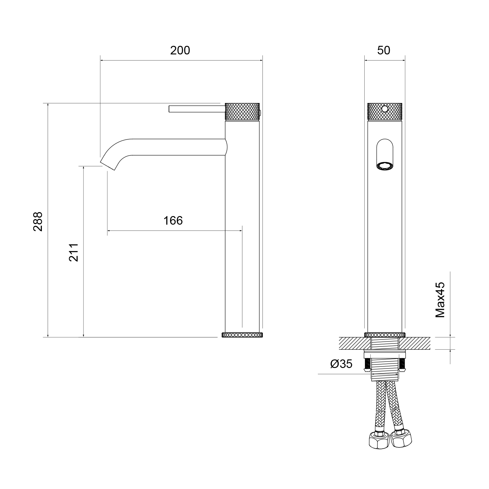 Смеситель для раковины-чаши Timo Saona никель (2411/13F) - фото 2