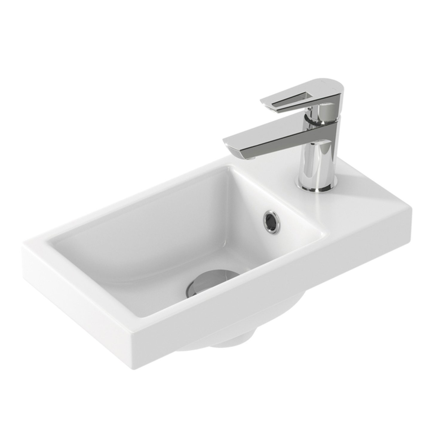 Раковина VIGO COMO 40 Cersanit белая (Ц0000008857) - фото 1