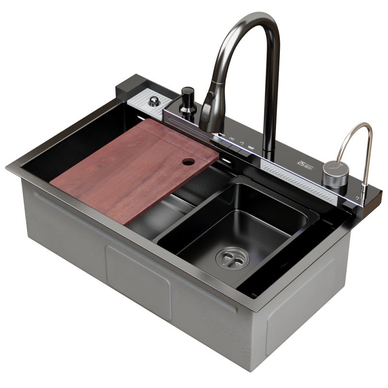 Мойка настол.монтаж MIXLINE PRO 75х46 (ч граф) сиф+доз+смес+кол+д/р+о/с (554164) Мойка настол.монтаж MIXLINE PRO 75х46 (ч граф) сиф+доз+смес+кол+д/р+о/с (554164) - фото 2