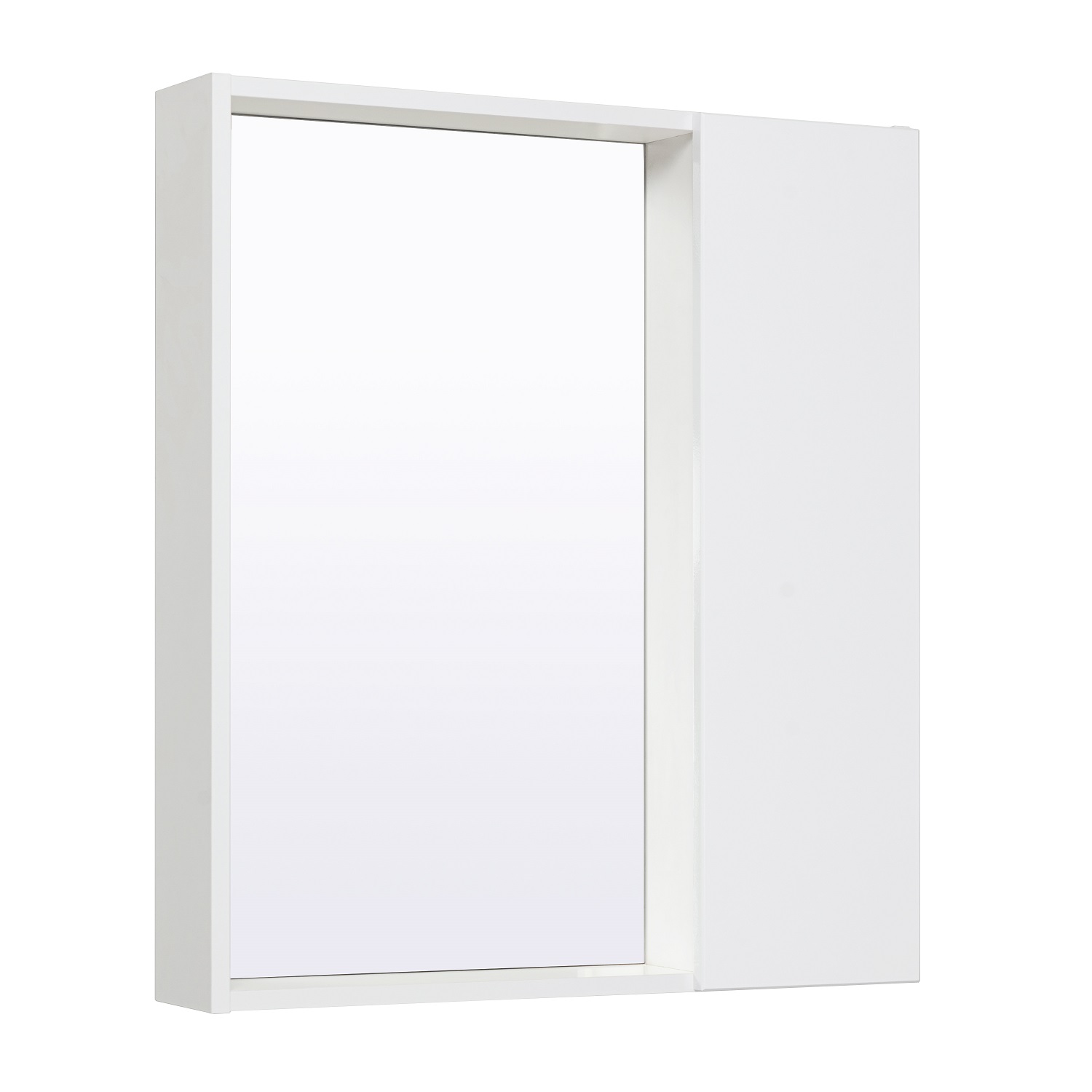 Зеркальный шкаф Runo белый Манхэттен 65 (00-00001044) - фото 1