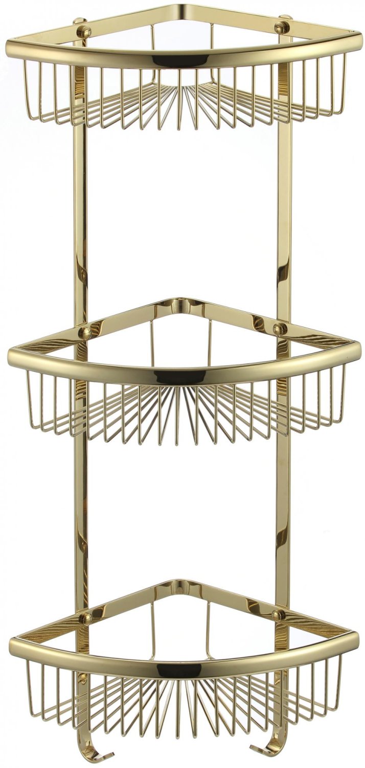 Полка решетка угловая тройная Savol (S-B5854-3) - фото 1