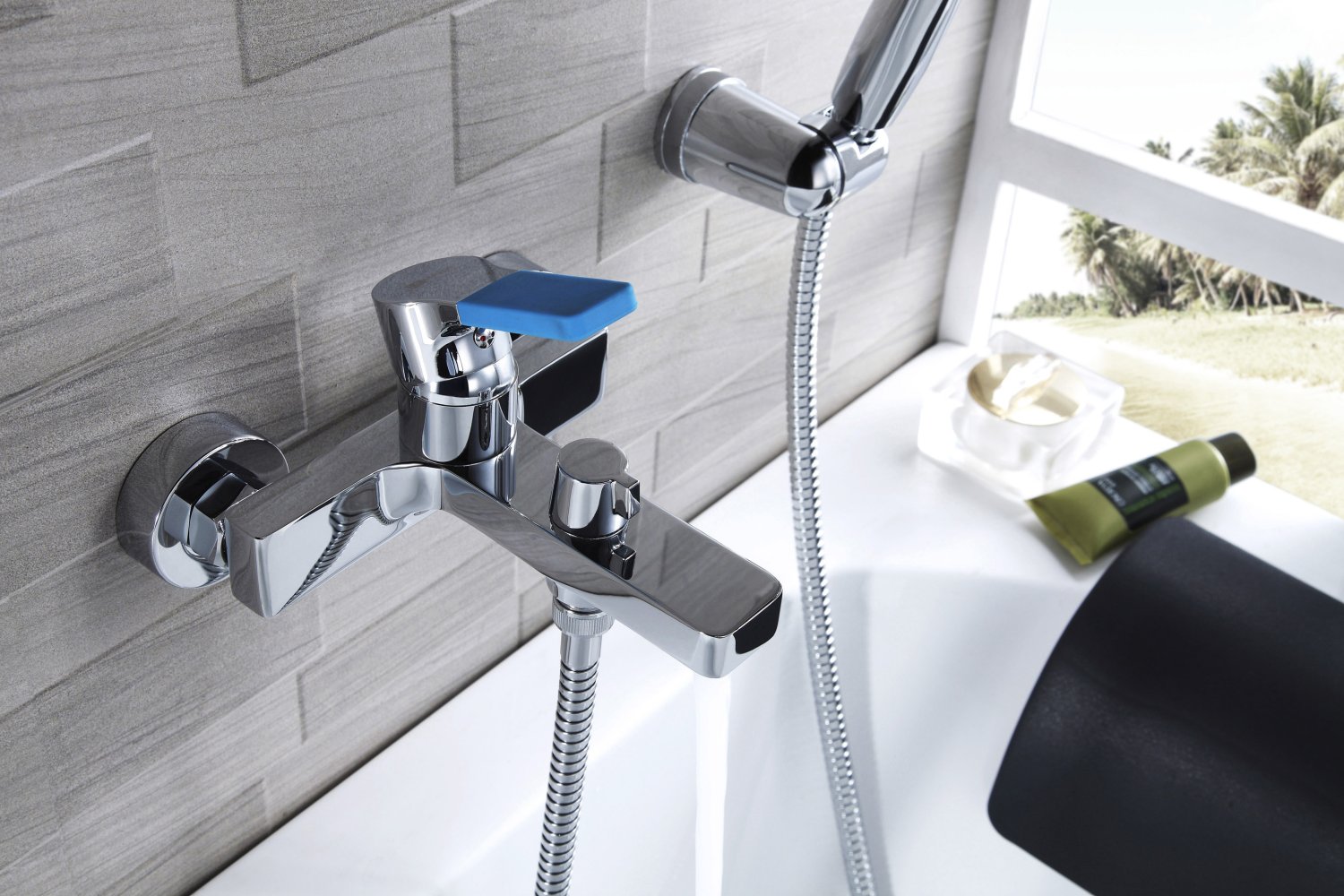 Смеситель для ванны Lemark Aura (LM0614C) - фото 2