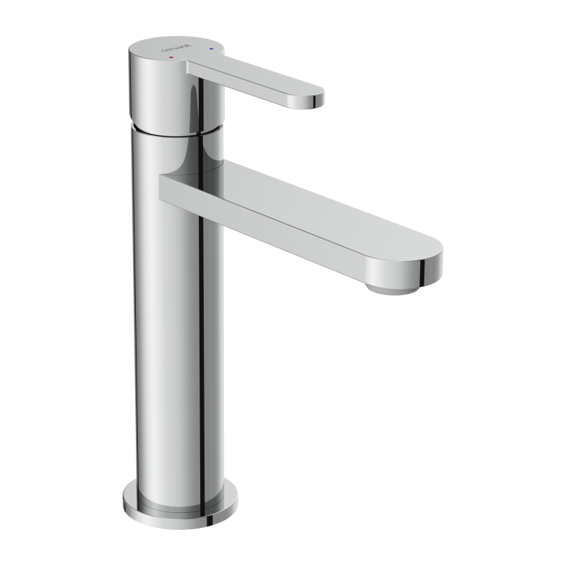 Смеситель для раковины CERSANIT OLIVA однорычажный хром (68957) - фото 1