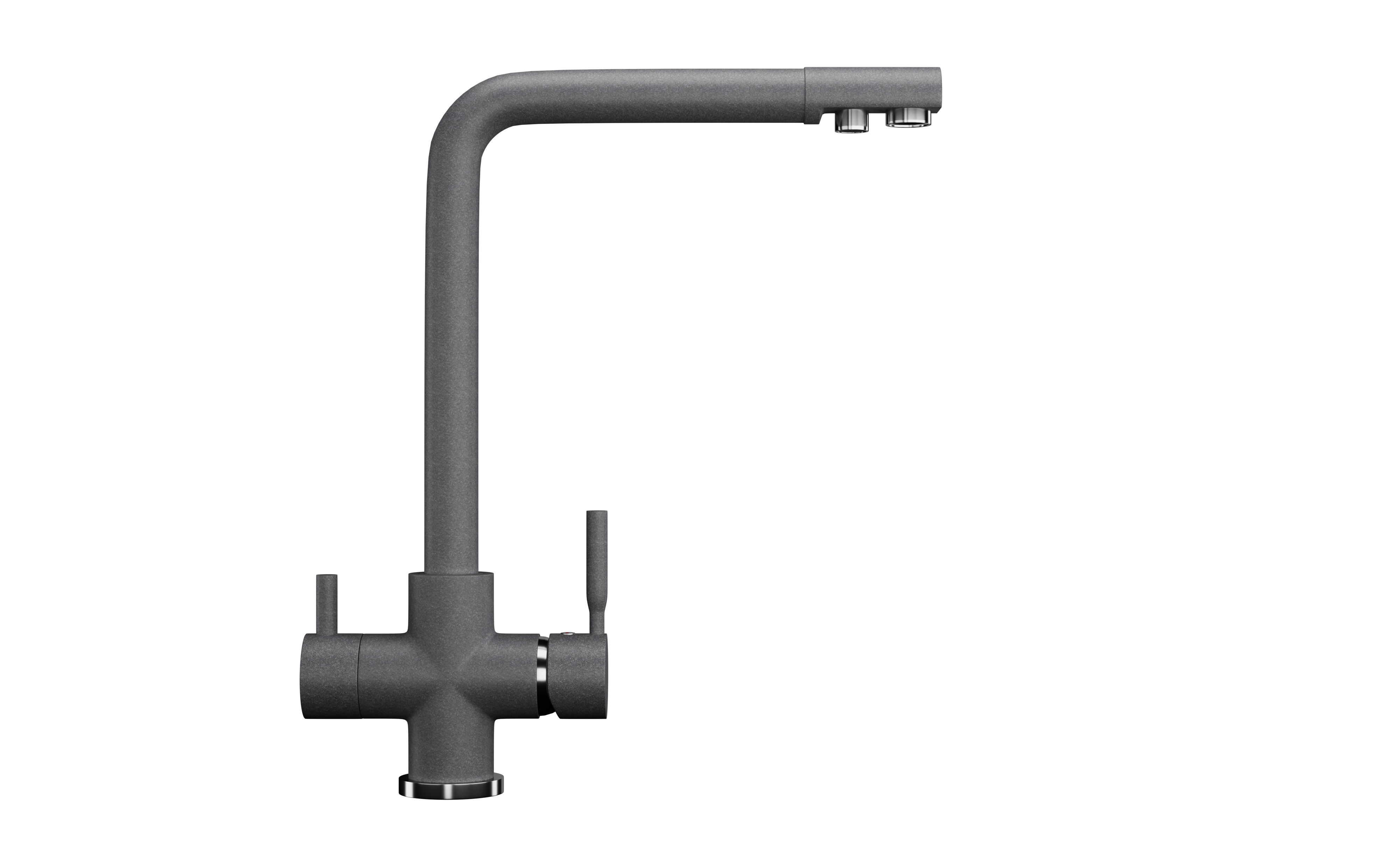 Смеситель для кухни ULGRAN Classic графит (U-016-342)