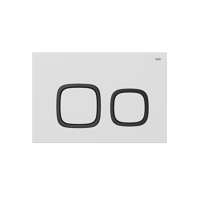 Клавиша смыва IDDIS Unifix универсальная, белая 004 (UNIS4WBi77) - фото 1