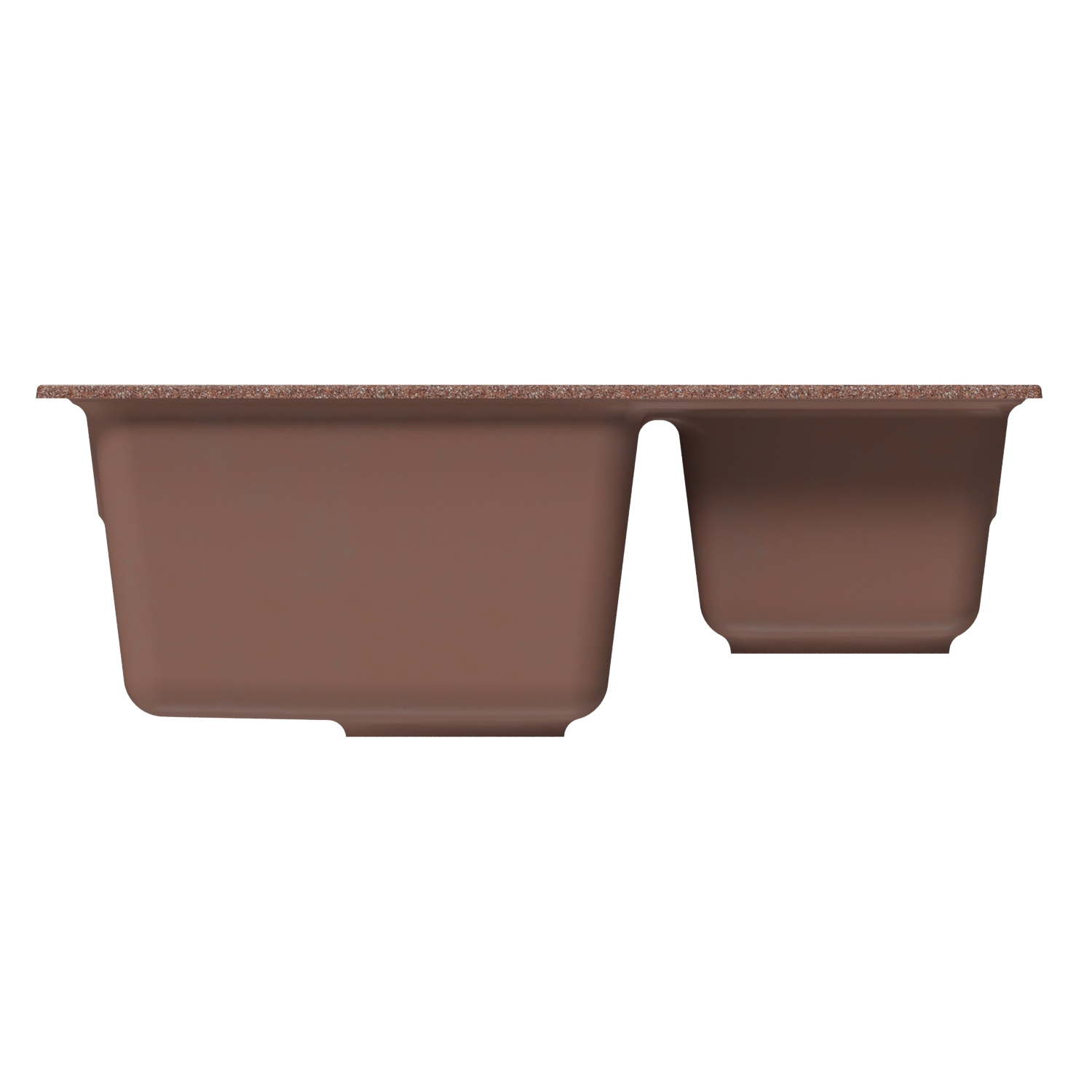 Мойка MIXLINE ML-GM21 двухчашевая  терракотовая (307) 600*500*190мм NEW (552011) - фото 3
