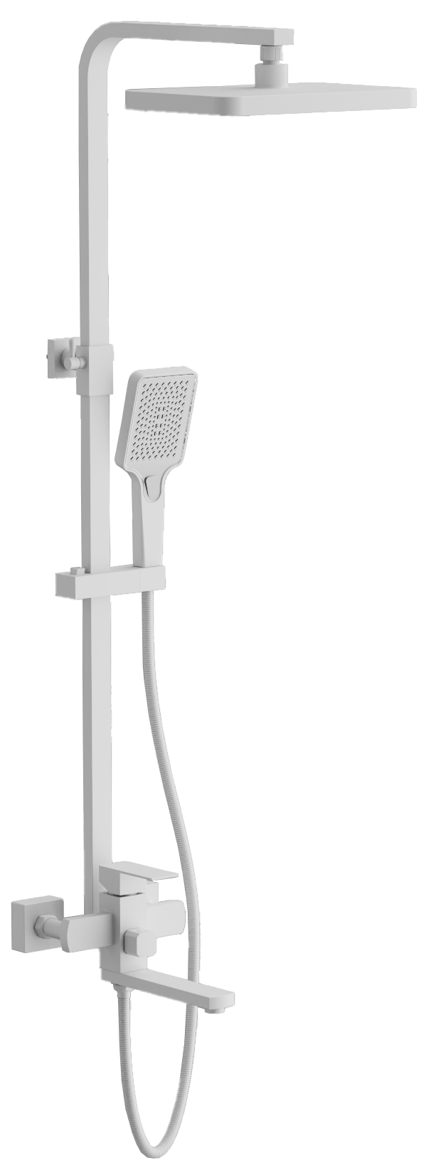 Душевая система BELZ цвет: белый (B24817-8)