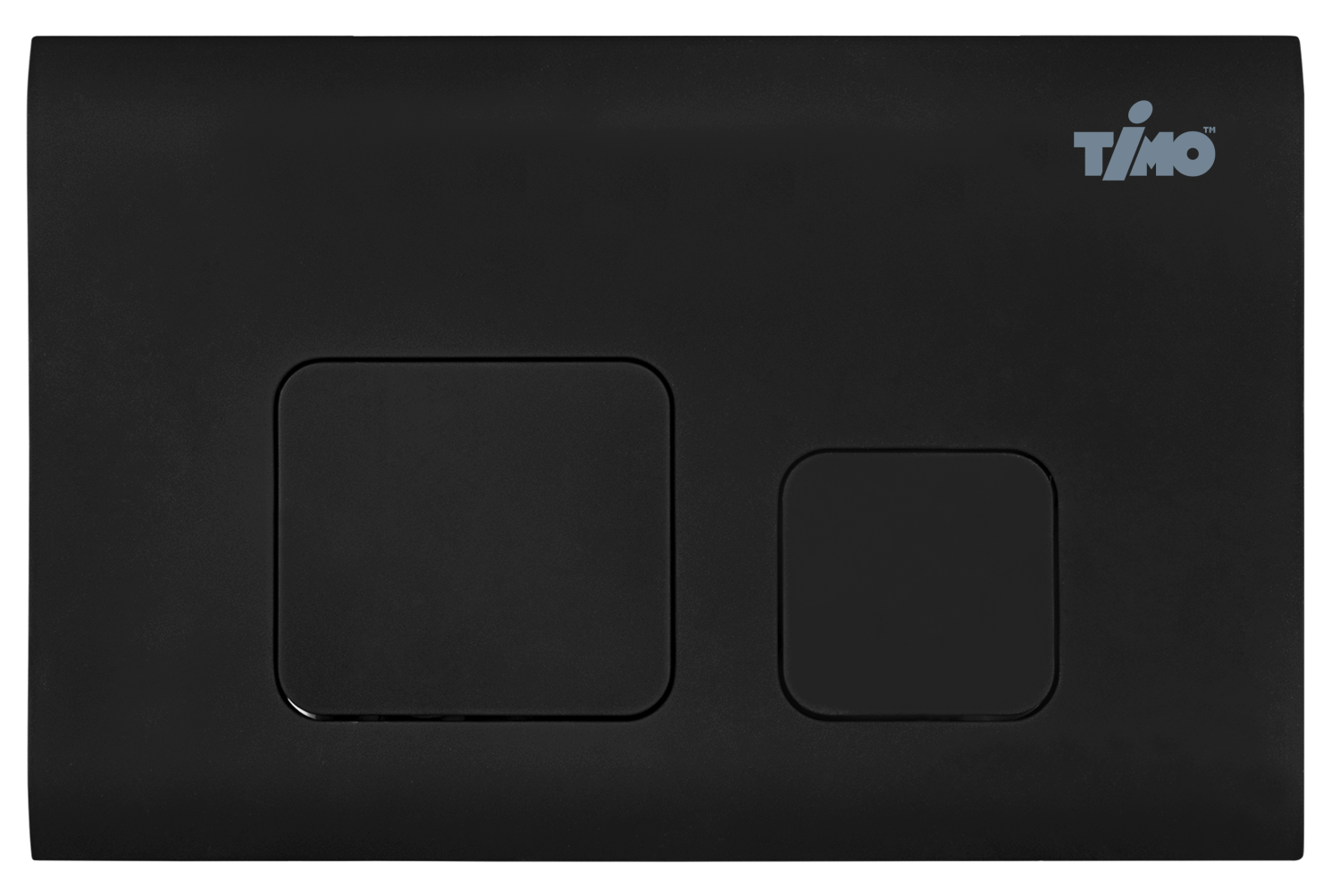 Кнопка смыва TIMO SOLI 250x165 matt black (FP-002MB) - фото 1