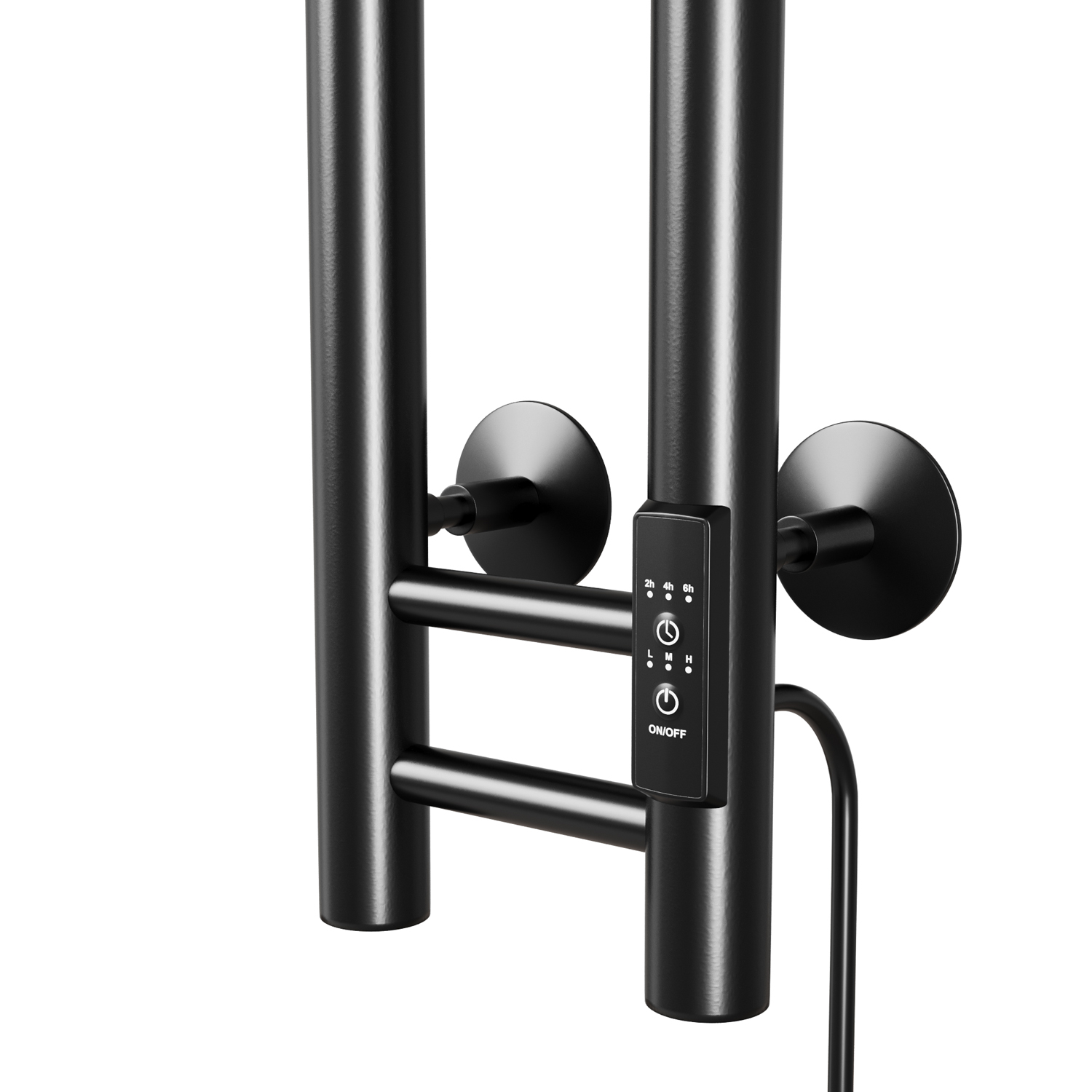 Полотенцесушитель MIXLINE MOON BLACK 120/10 (таймер,103 Вт) электрический ЧЕРНЫЙ (556251) Полотенцесушитель MIXLINE MOON BLACK 120/10 (таймер,103 Вт) электрический ЧЕРНЫЙ (556251) - фото 3