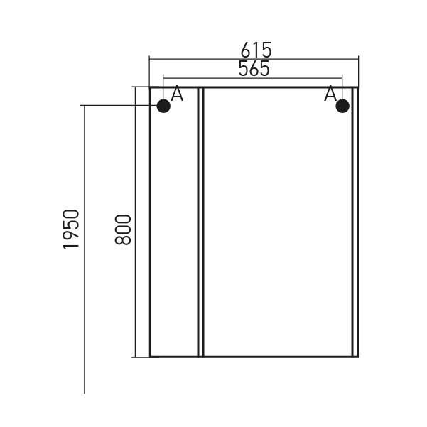 Зеркало-шкаф MIXLINE Альфа-61 NEW (534968) Зеркало-шкаф MIXLINE Альфа-61 NEW (534968)