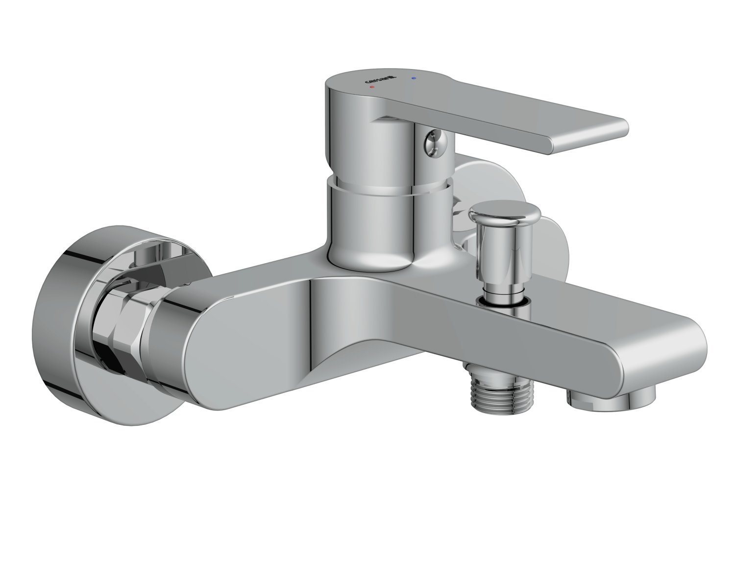 Смеситель для ванны Cersanit BRASKO однорычажный (63021) - фото 1