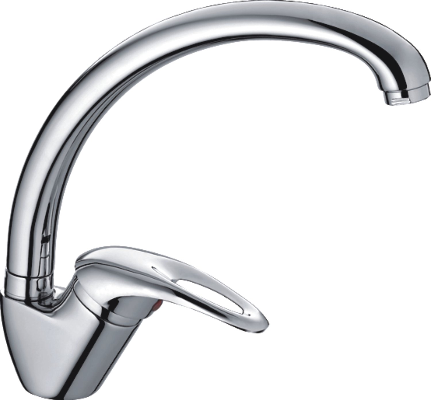 Смеситель для кухни Cron хром (CN4103) - фото 1