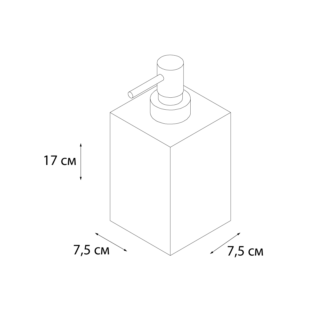 Дозатор для жидкого мыла FIXSEN Gusto (FX-300-1) - фото 3