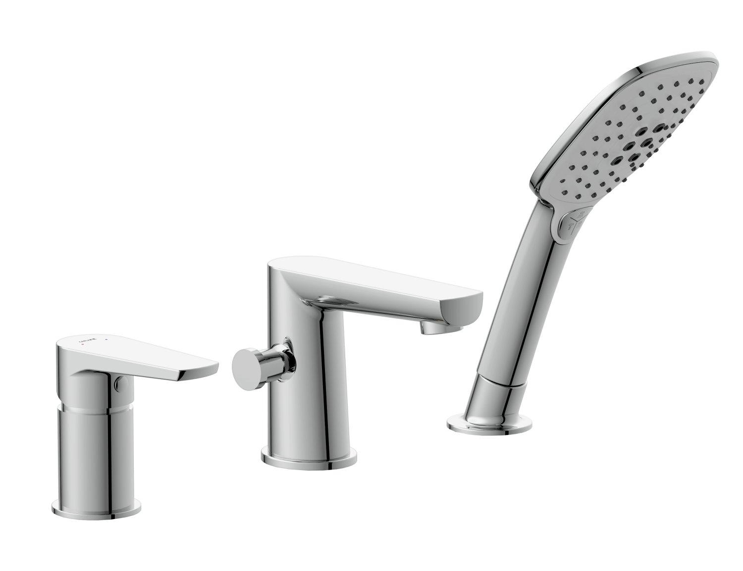 Смеситель на борт ванны Cersanit MODUO однорычажный (64100) - фото 1