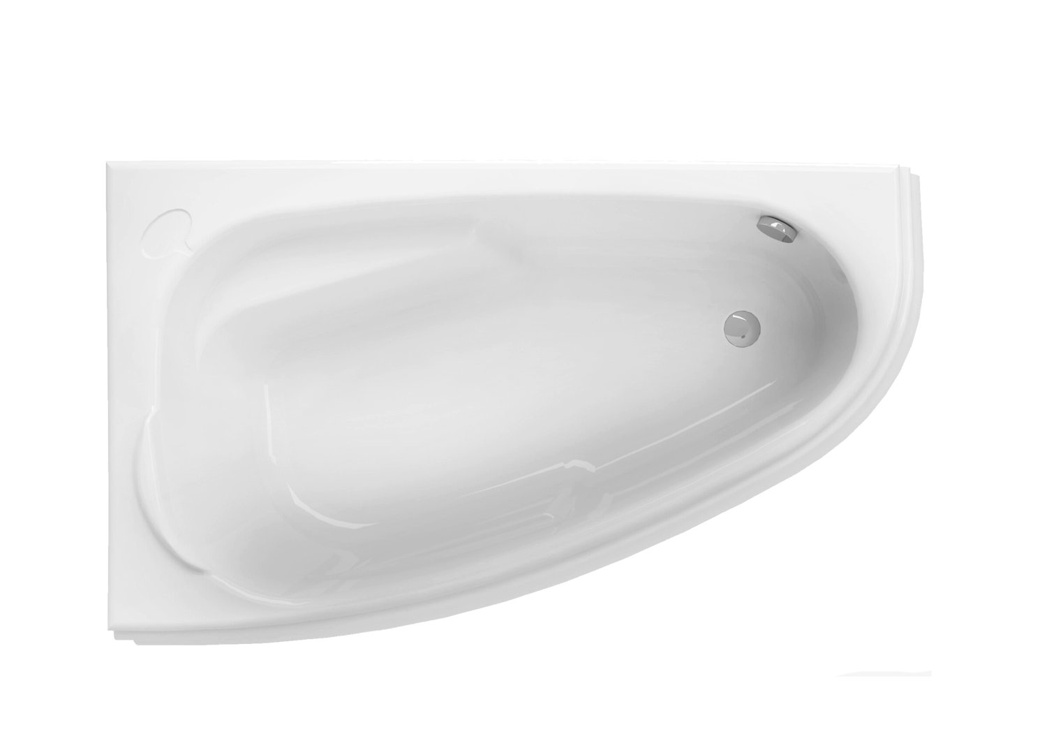 Ванна Cersanit  асимметричная JOANNA 150x95 левая (63336) - фото 1