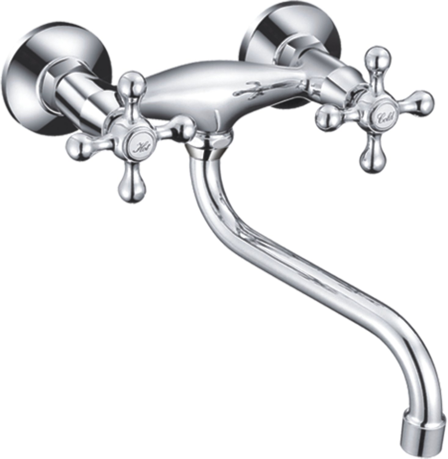 Смеситель для кухни Cron хром (CN4608) - фото 1