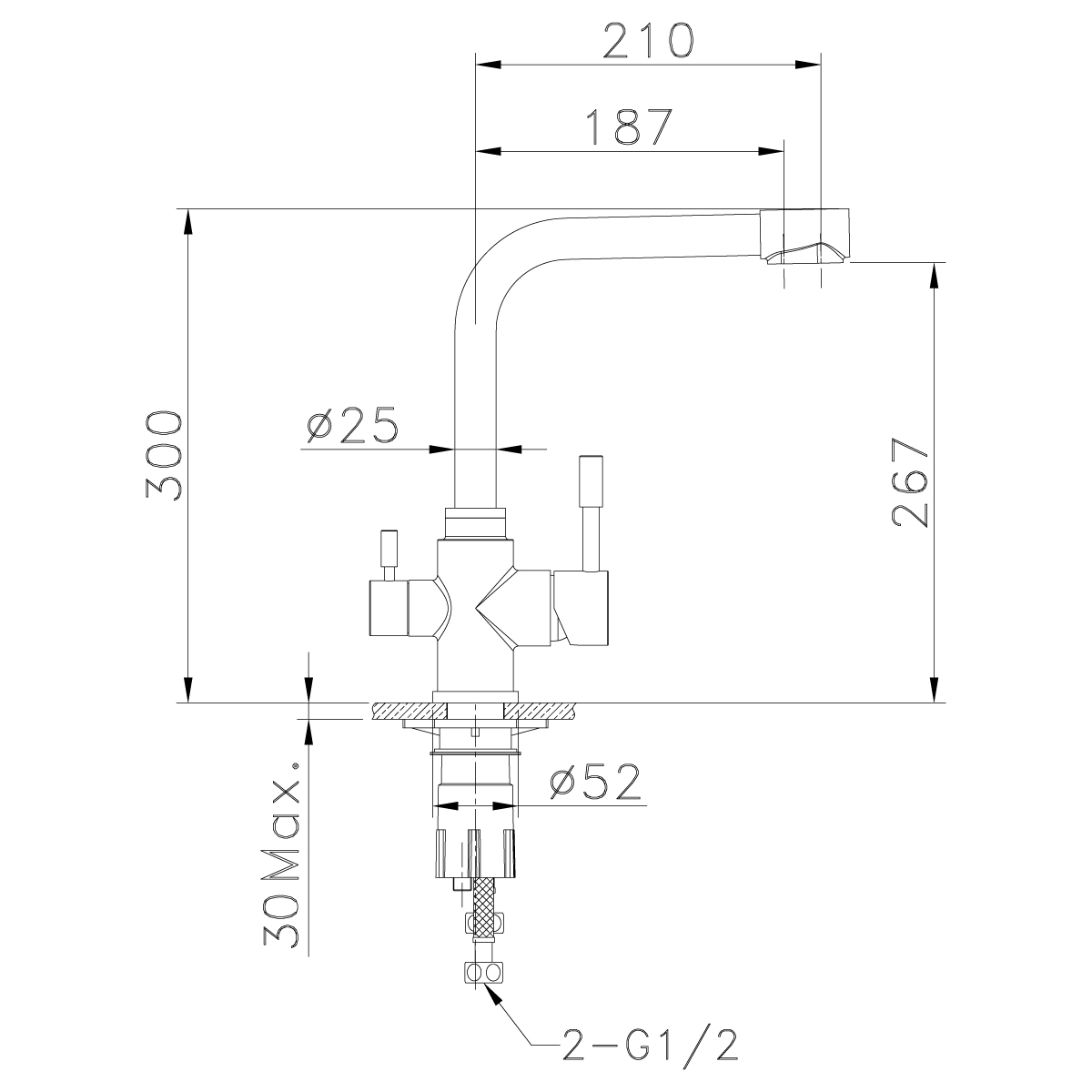 Смеситель для кухонной мойки Lemark Expert (LM5061S) Смеситель для кухонной мойки Lemark Expert (LM5061S) - фото 3