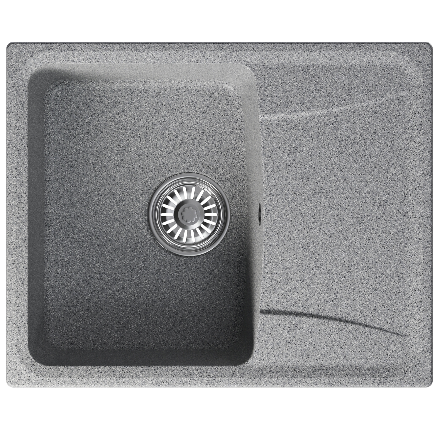Мойка MIXLINE ML-GM26 С КРЫЛОМ, ТЕМНО-СЕРАЯ (309), 580*470*190ММ (552078) Мойка MIXLINE ML-GM26 С КРЫЛОМ, ТЕМНО-СЕРАЯ (309), 580*470*190ММ (552078) - фото 2