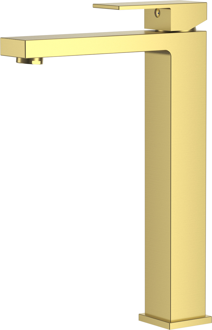 Смеситель для раковины DK высокий матовое золото Bayern.Liszt (DA1512007) - фото 1
