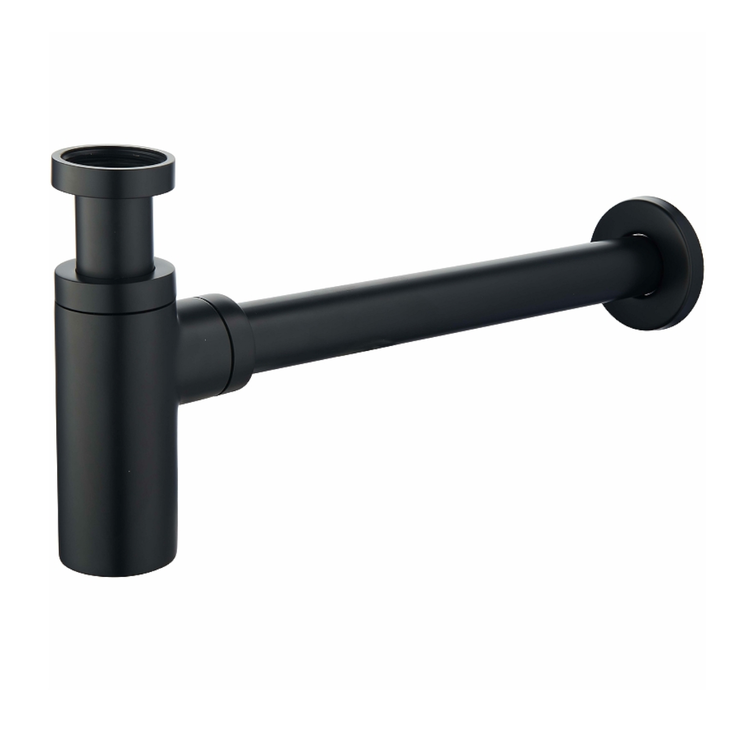 Сифон для раковины Raglo бутылочный, латунь, черный (R600.20.06) - фото 1