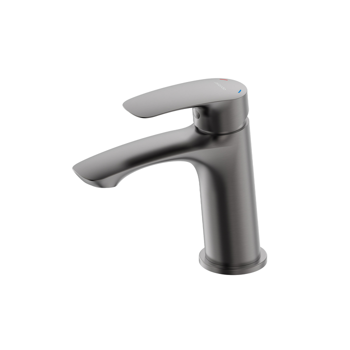 Смеситель для умывальника, графит, Rora, Milardo, RORGM00M01 - фото 1