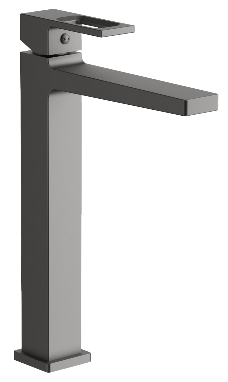 Смеситель для раковины BELZ оружейная сталь (B11658-3) - фото 1